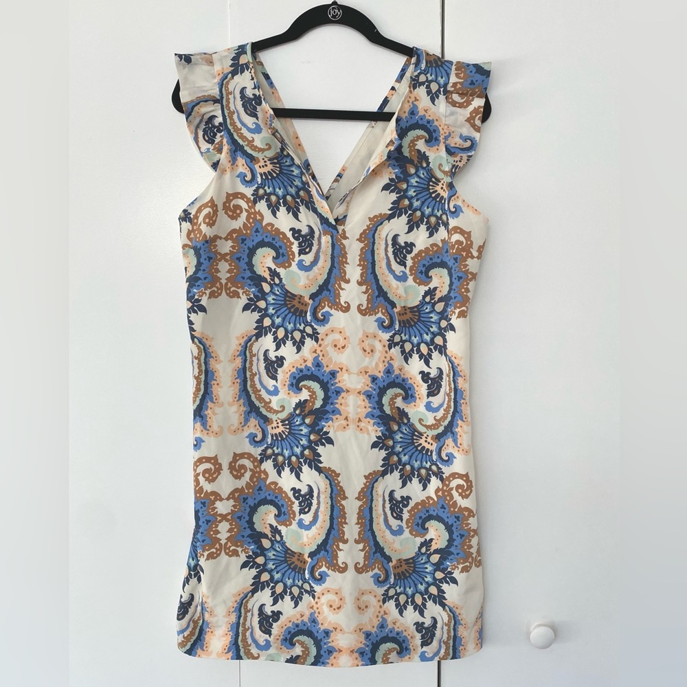 TIBI mini cream dress
